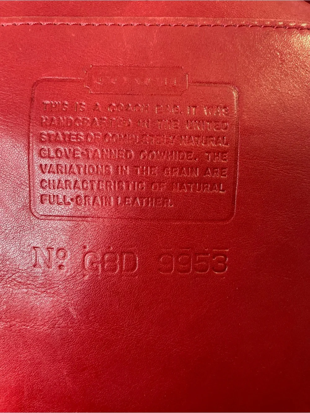 Coach Helen's Legacy Duffle Sac (Style #9953)